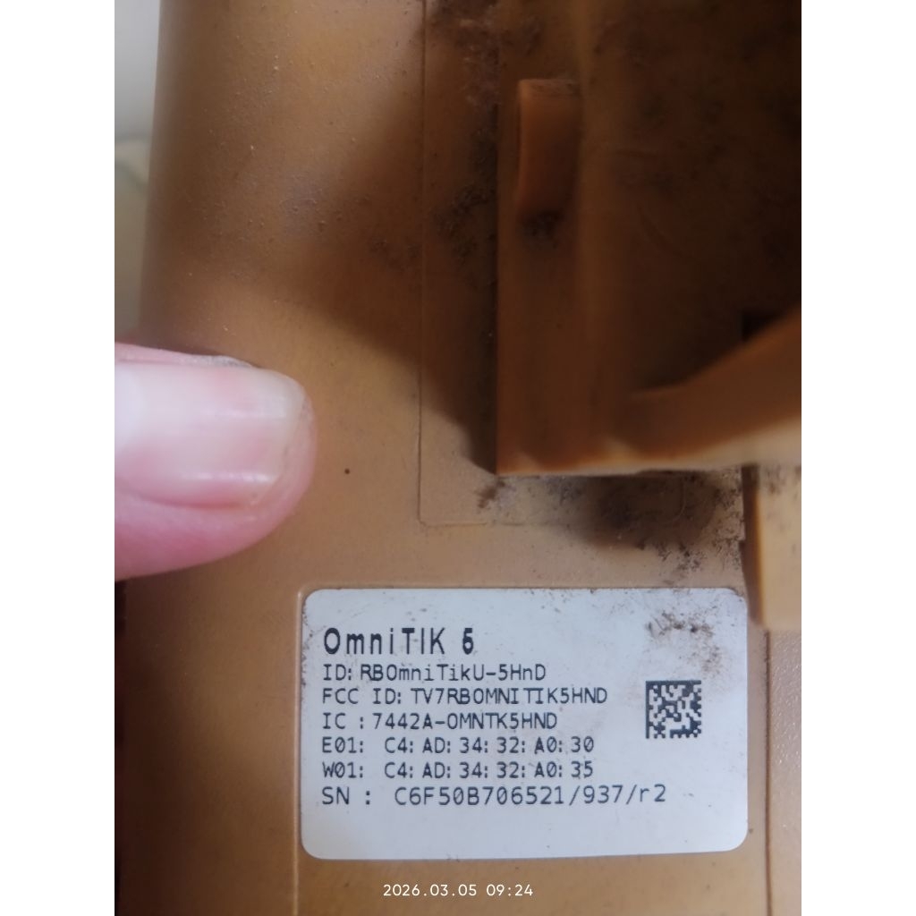 Mikrotik OMNITIK Bekas