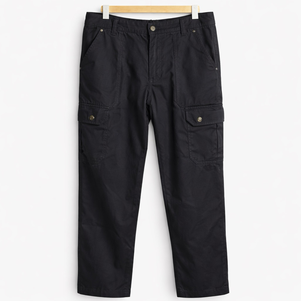 Celana Cargo Pria Duluth Panjang Premium – Celana Pria Casual Outdoor Kerja Banyak Kantong Bahan Kat