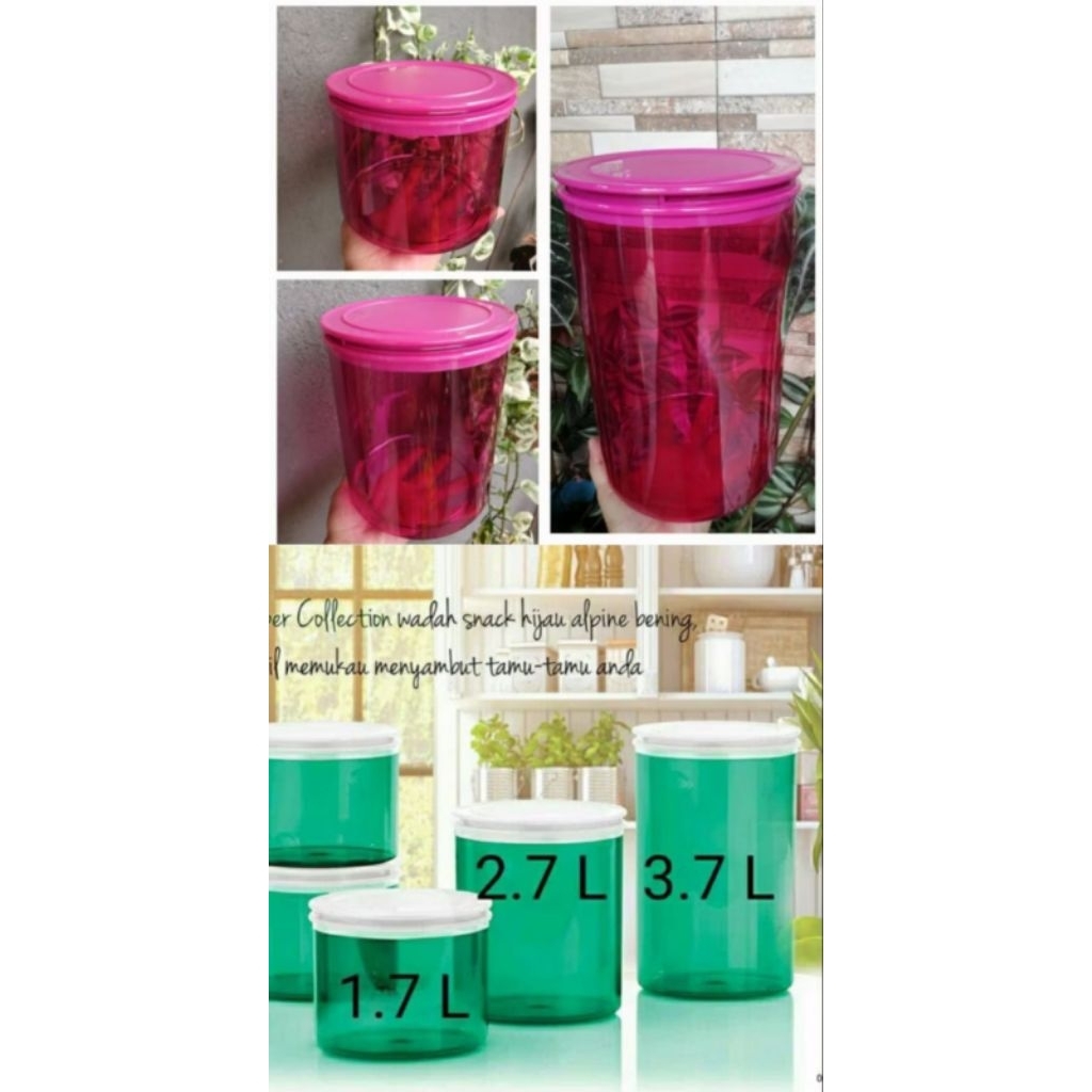 Jolly keeper Fuchsia / magenta dan Hijau botol