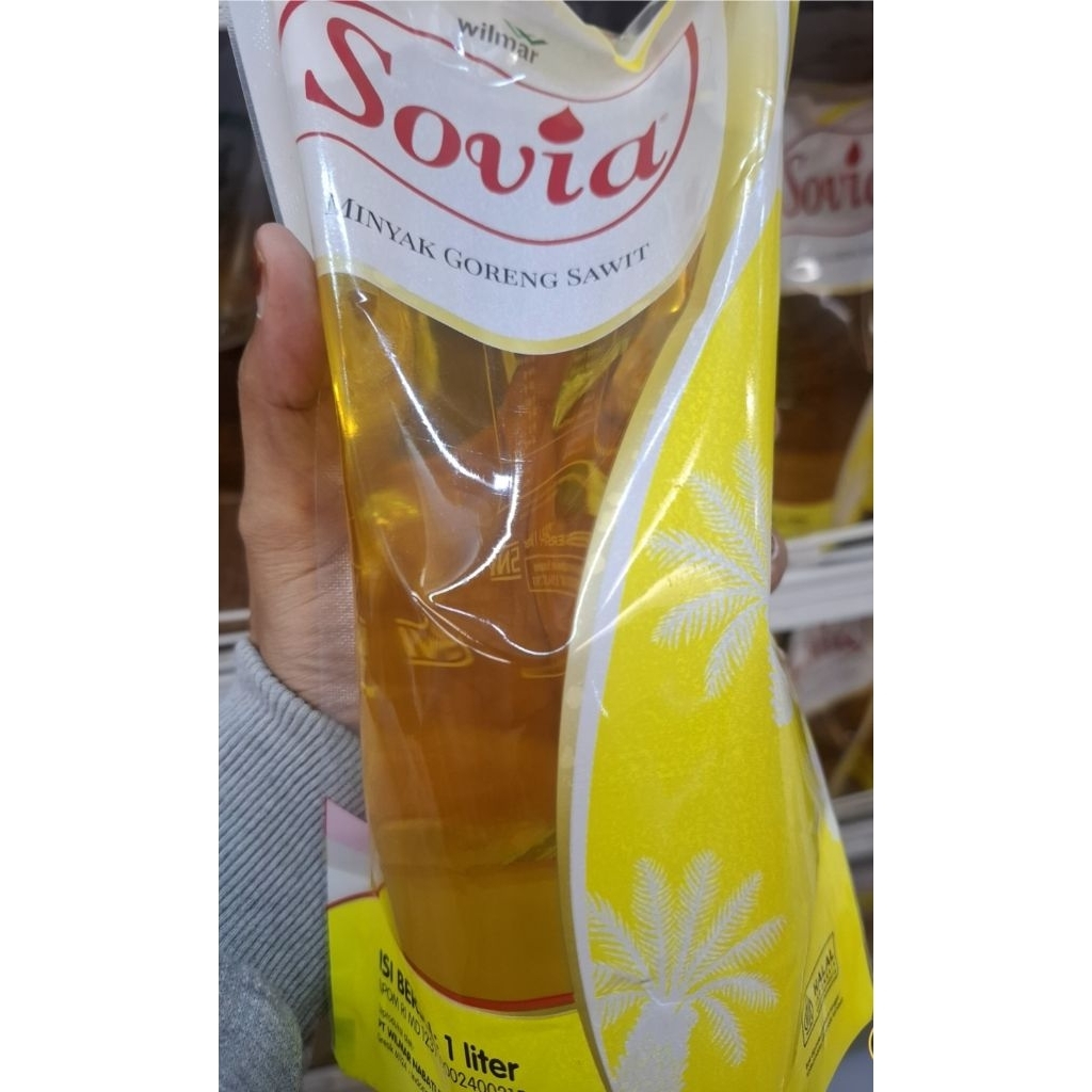 MINYAK GORENG SOVIA 1 LITER