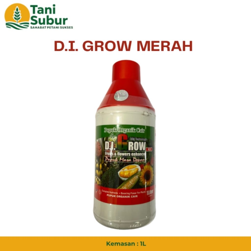 PUPUK ORGANIK CAIR D I GROW MERAH 1LT