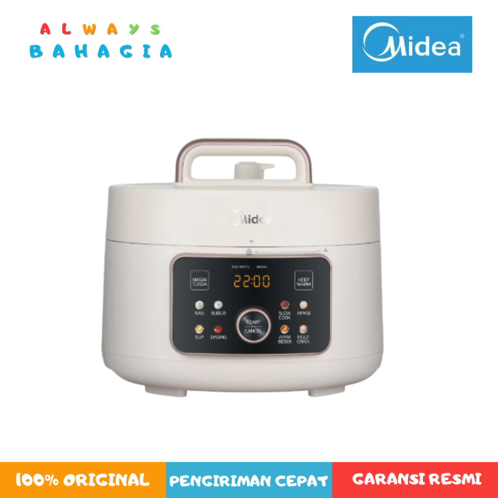 Midea MY-4KK02W Pressure Cooker Midea 4 L High Pressure Cook