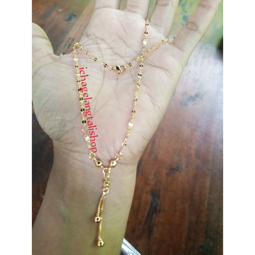 kalung guci variasi Mrican 0, 1 gram semar nusantara