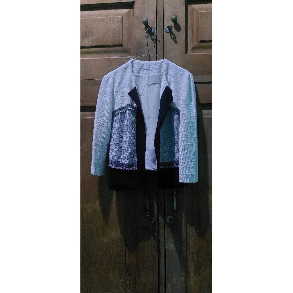 preloved cardigan putih