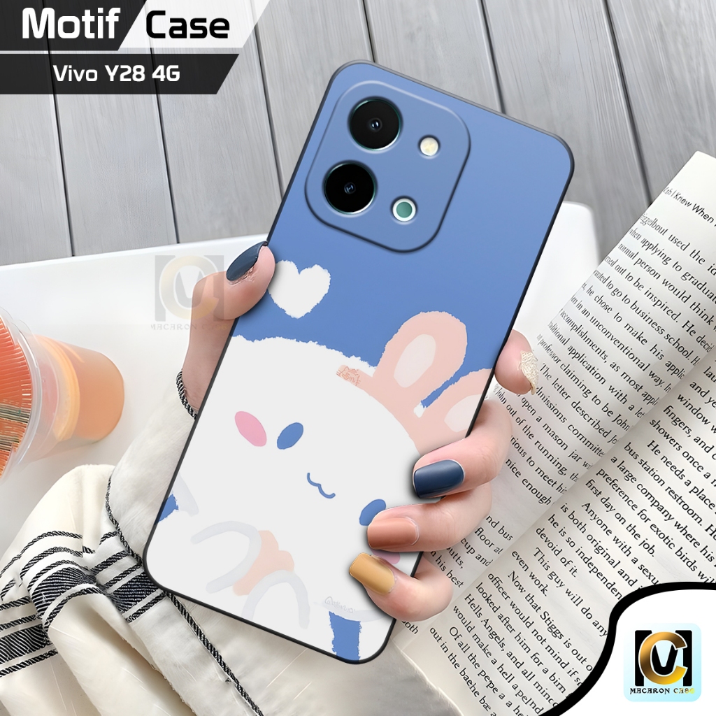 CASE VIVO Y28 4G TERBARU 2026 SILIKON CASING PELINDUNG HP LENTUR MOTIF Cinnamoroll
