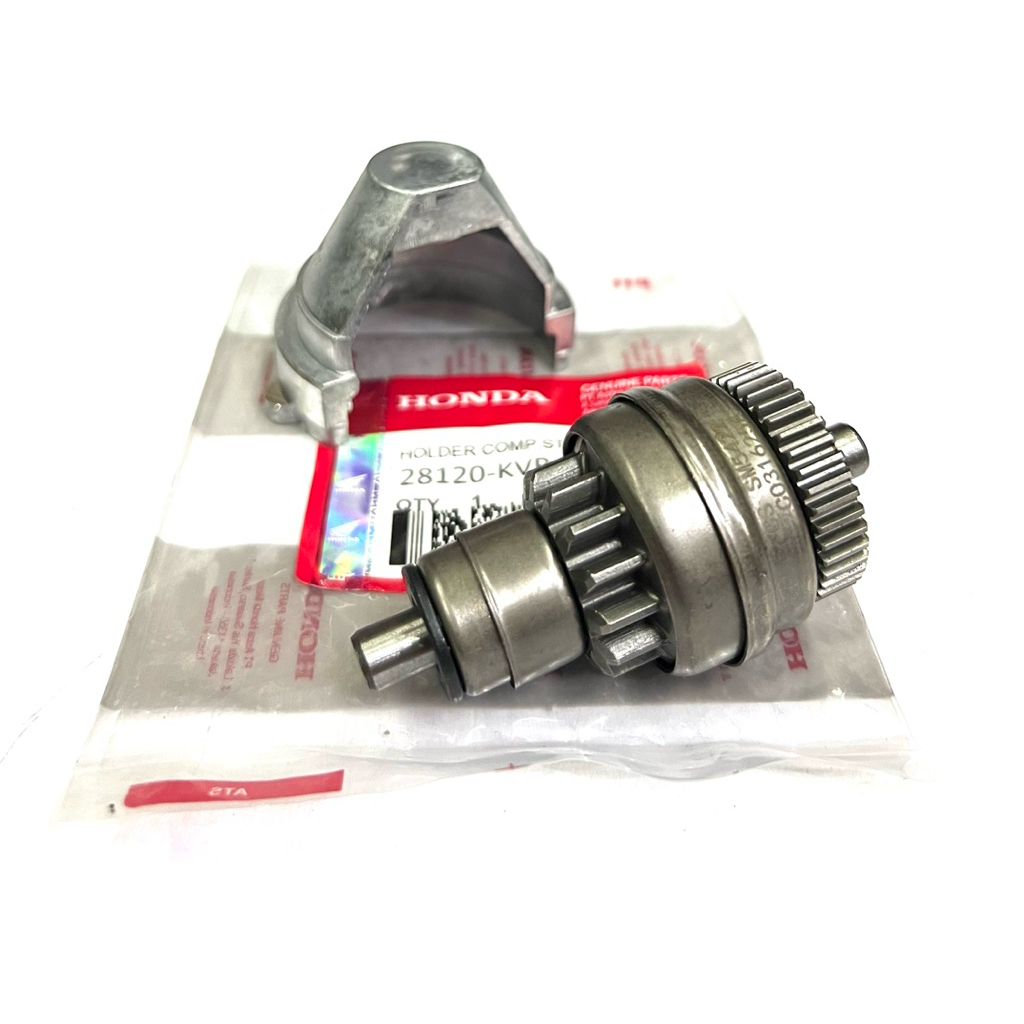 Granat Pinion Stater + Tutup Pinion Stater Beat Vario Scoopy Spacy Beat Fi 2013/2014 Scoopy Fi