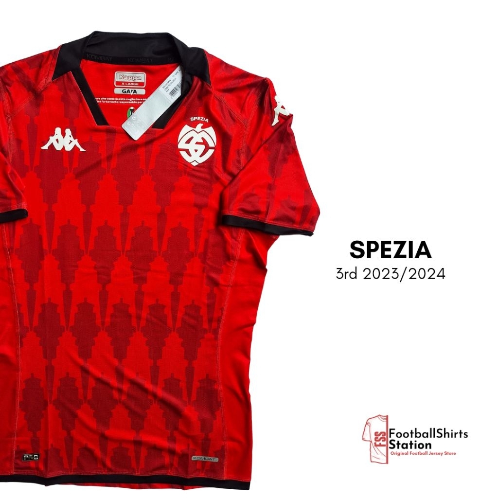 Jersey Spezia Home 2023/2024 Authentic Kombat Pro Size XL Original