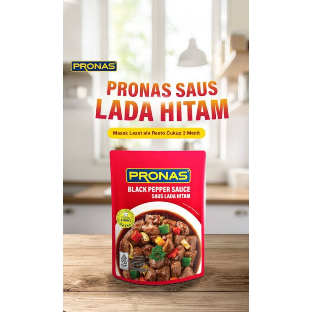 175 gr Pronas Saus Lada Hitam