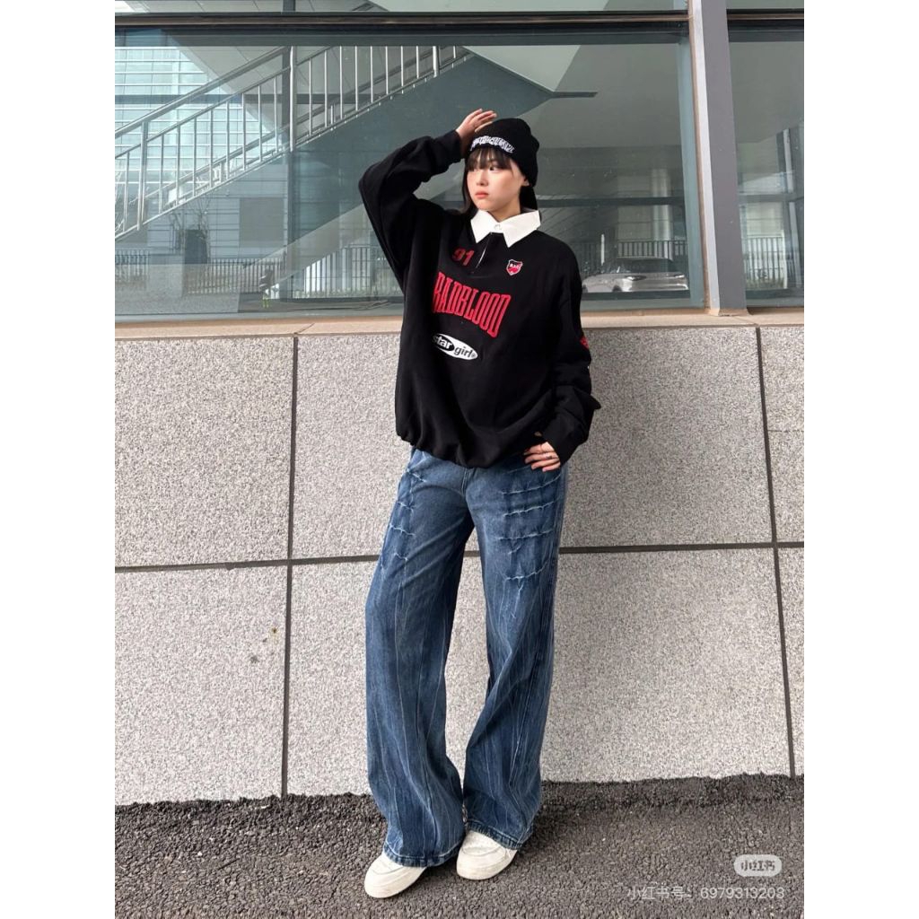 TP1295 Badblood sweater top Premium