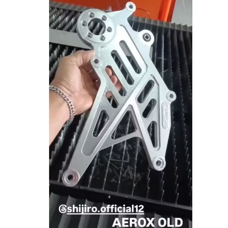 Swing ARM Yamaha Aerox Old, Connected 155, Shijiro CNC Project