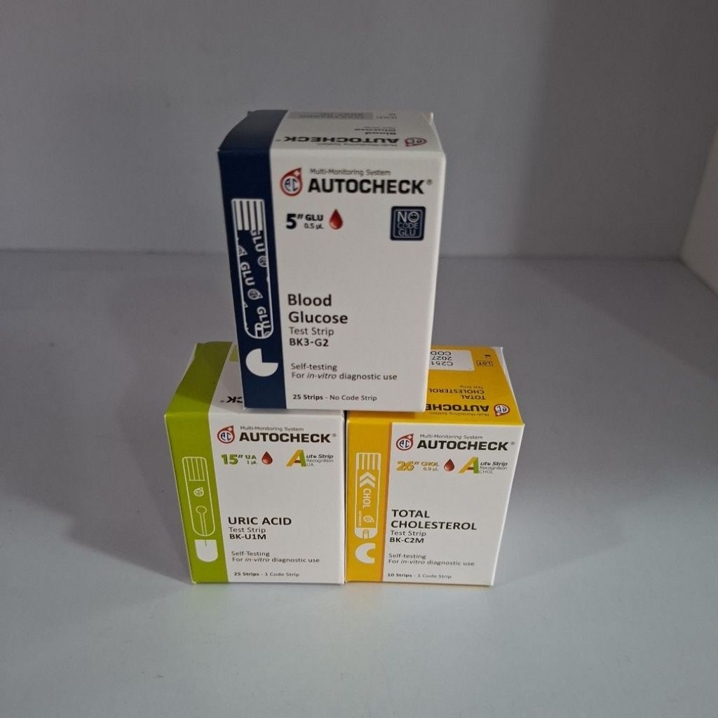 Autocheck 3 in 1 strip isi ulang