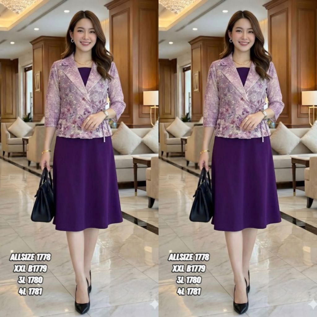 Dress scuba rompi premium