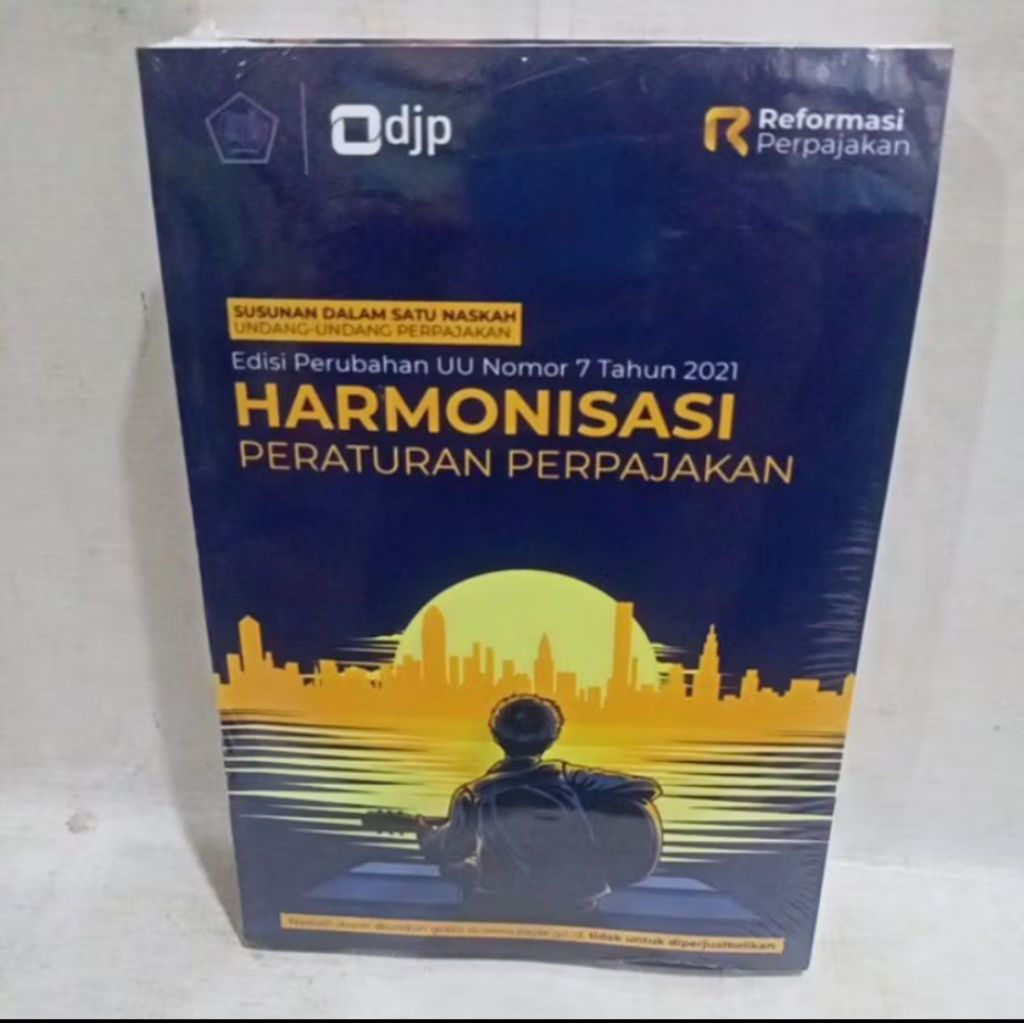 Buku Harmonisasi Peraturan Perpajakan