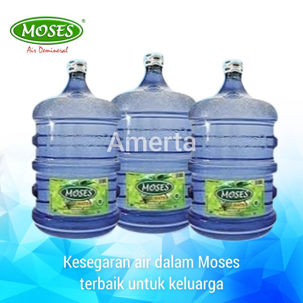 MOSES AIR MURNI GALON + ISI 19L