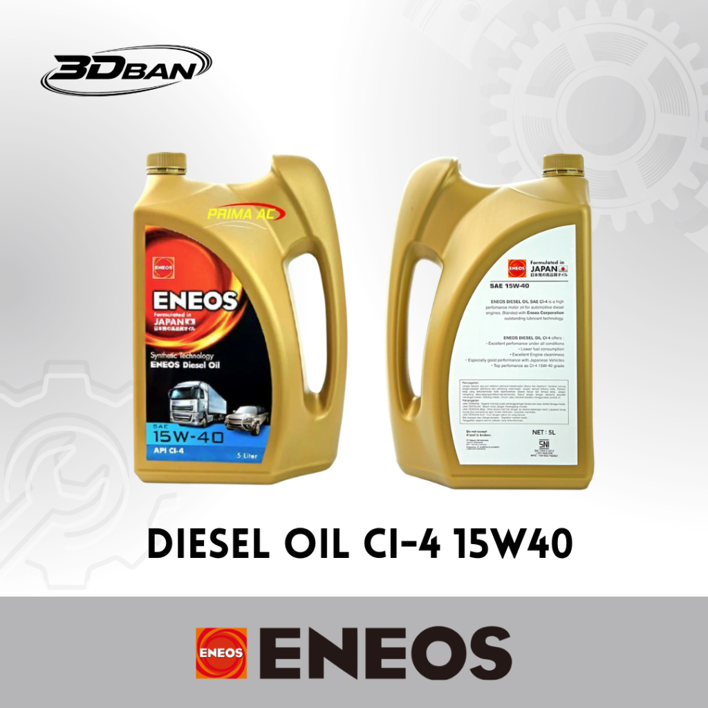 ENEOS Diesel Oil 15W-40 CI-4 (ENEOS Diesel PRO)