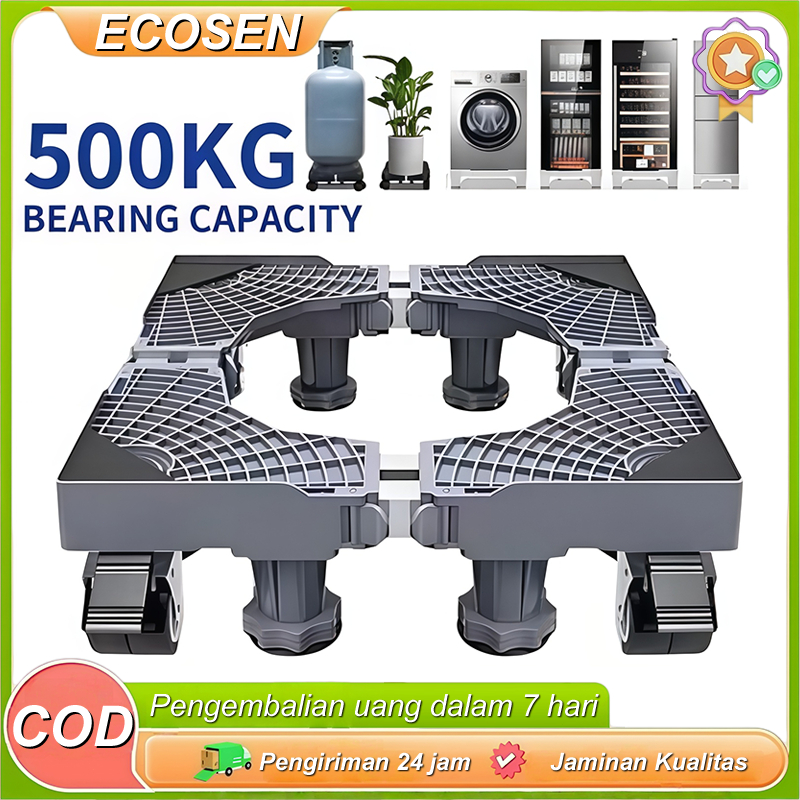 Alas Mesin Cuci Stainless Steel yang Dapat Disesuaikan / Alas Kulkas, Dudukan Mesin Cuci /kaki kulka