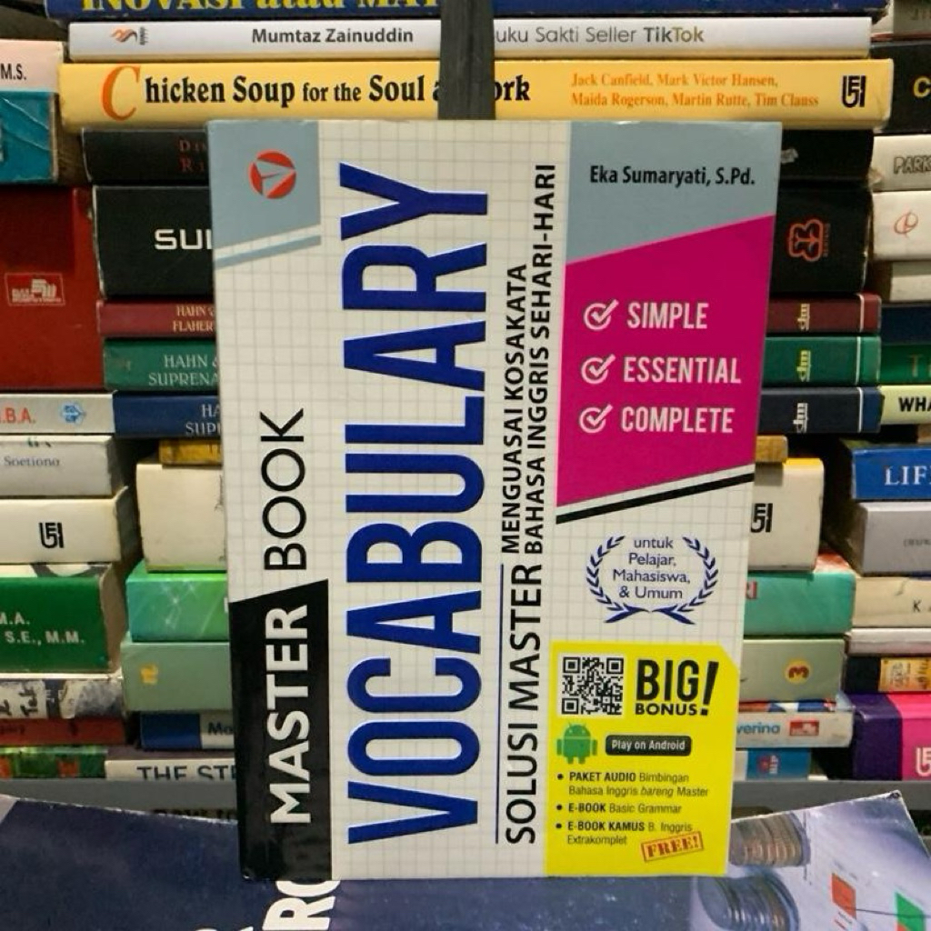 Master book vocabulary solusi master menguasai kosakata bahasa inggris sehari hari by Eka sumaryati 