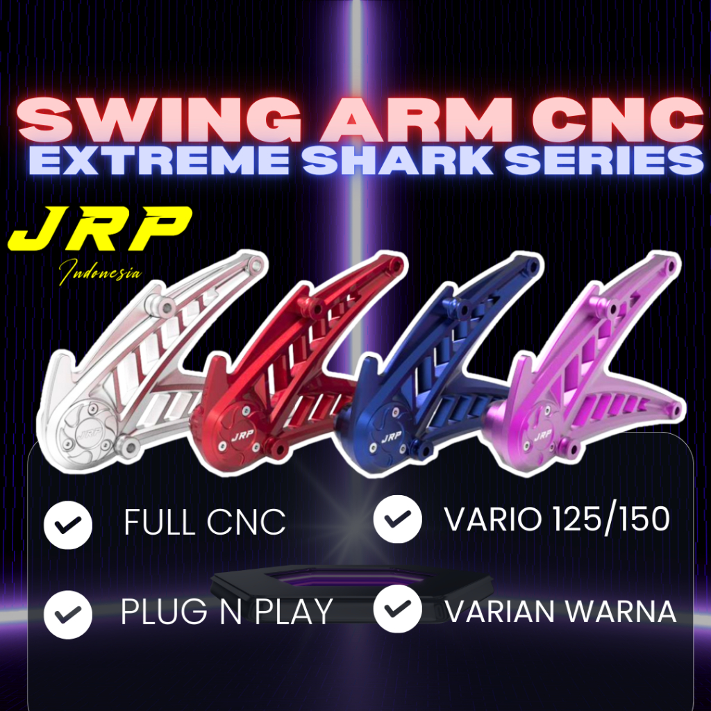 Swing Arm JRP RACING Vario 125 150 Led New Old Full CNC RX SHARK EXTREME SERIES PNP Arm Vario JRP
