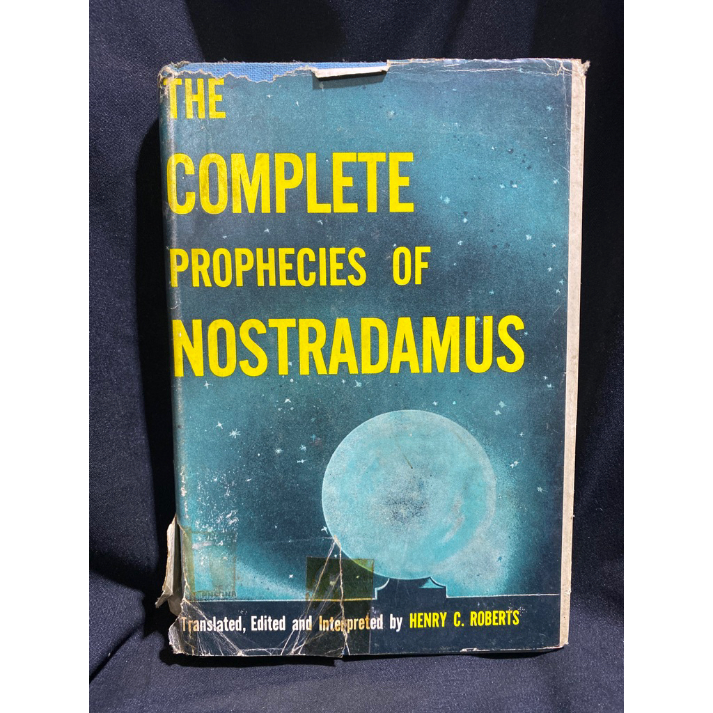 Buku Original THE COMPLETE PROPHECIES OF NOSTRADAMUS -  HENRY C. ROBERTS
