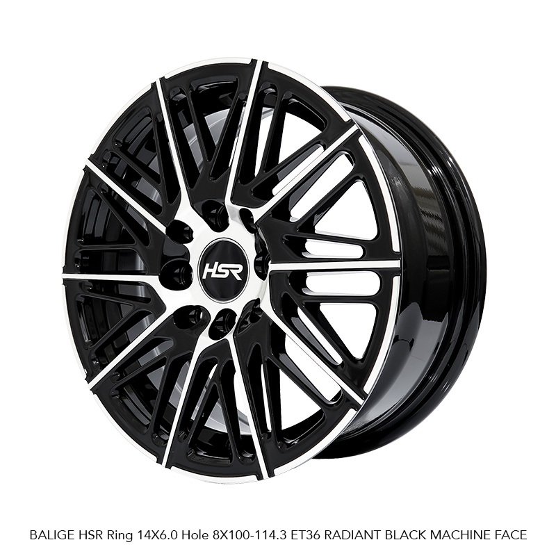 velg standar jazz ring 14 hsr balige, pelak racing warna silver r14 bukan velg seken