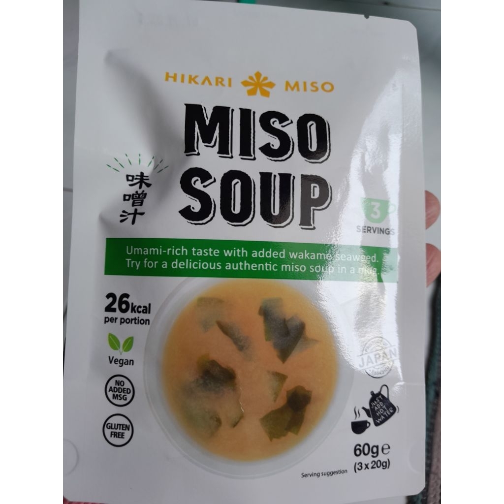 miso soup vegan hikari miso soup