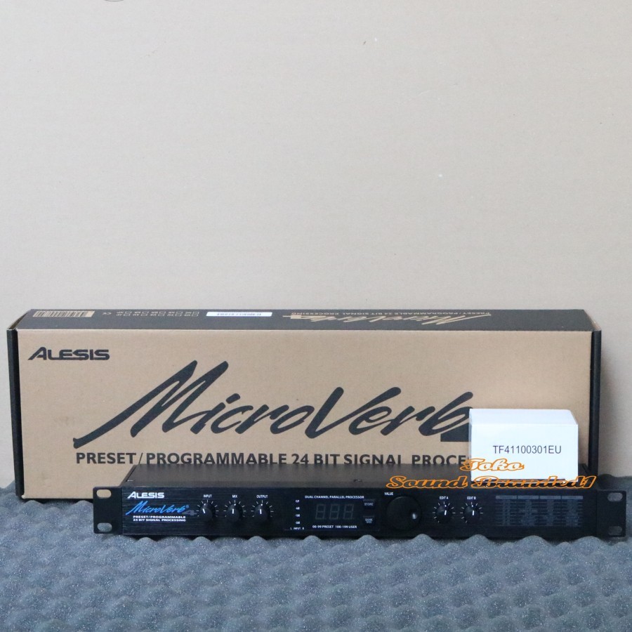 Efek Vokal Alesis Microverb 4 made in taiwan kuping besi - TAIWAN