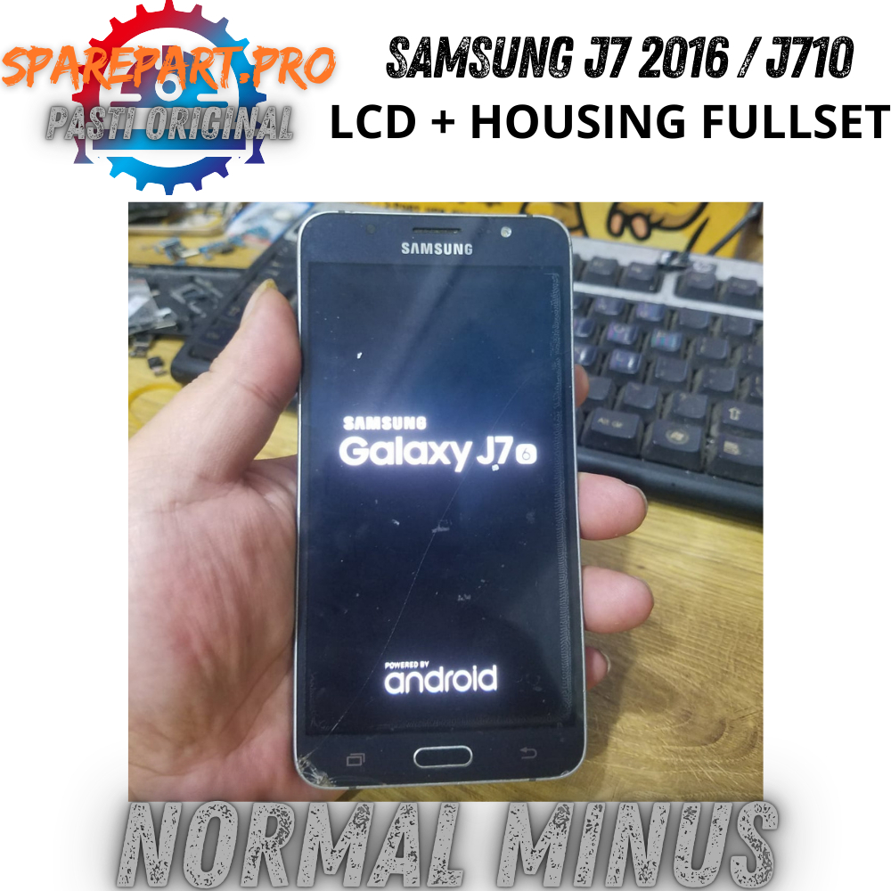 LCD SAMSUNG J710 / J7 2016 ORI COPOTAN NORMAL TESTED MINUS RETAK