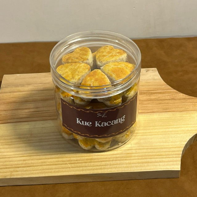 Kue kacang dgn toples 500gr
