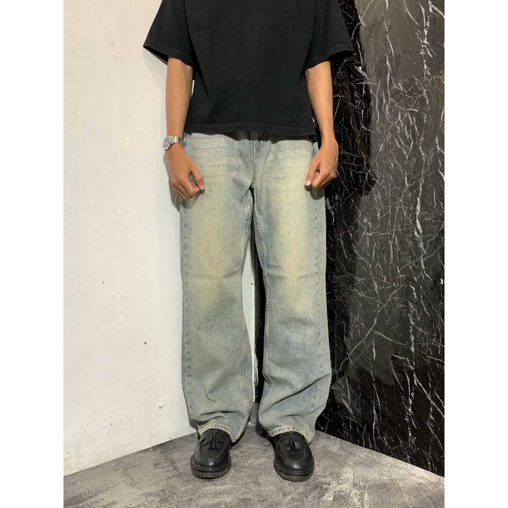 Loose Straight Retro Vtg Washed by SPAO