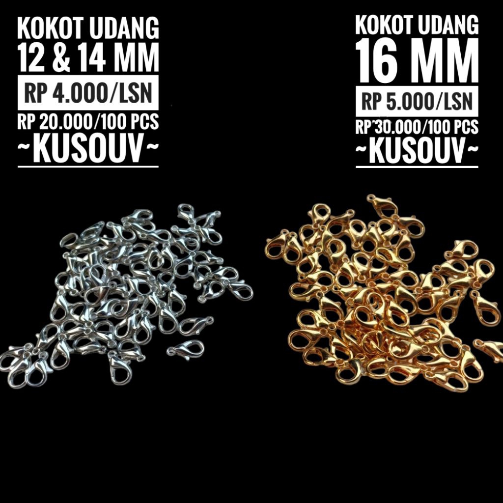 Kait Udang/Kokot Udang/Pengait Kalung