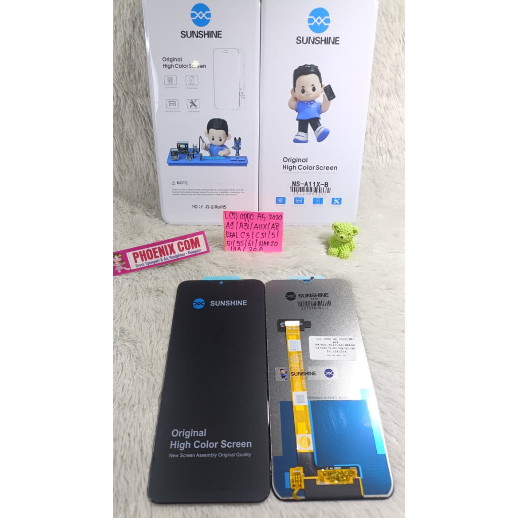 POZI LCD TOUCSHREEN OPPO A5 2020 A9 A31 2020 A11X A8 REALME C3 C3I 5 5I 5S 6I NARZO 10A 20A
