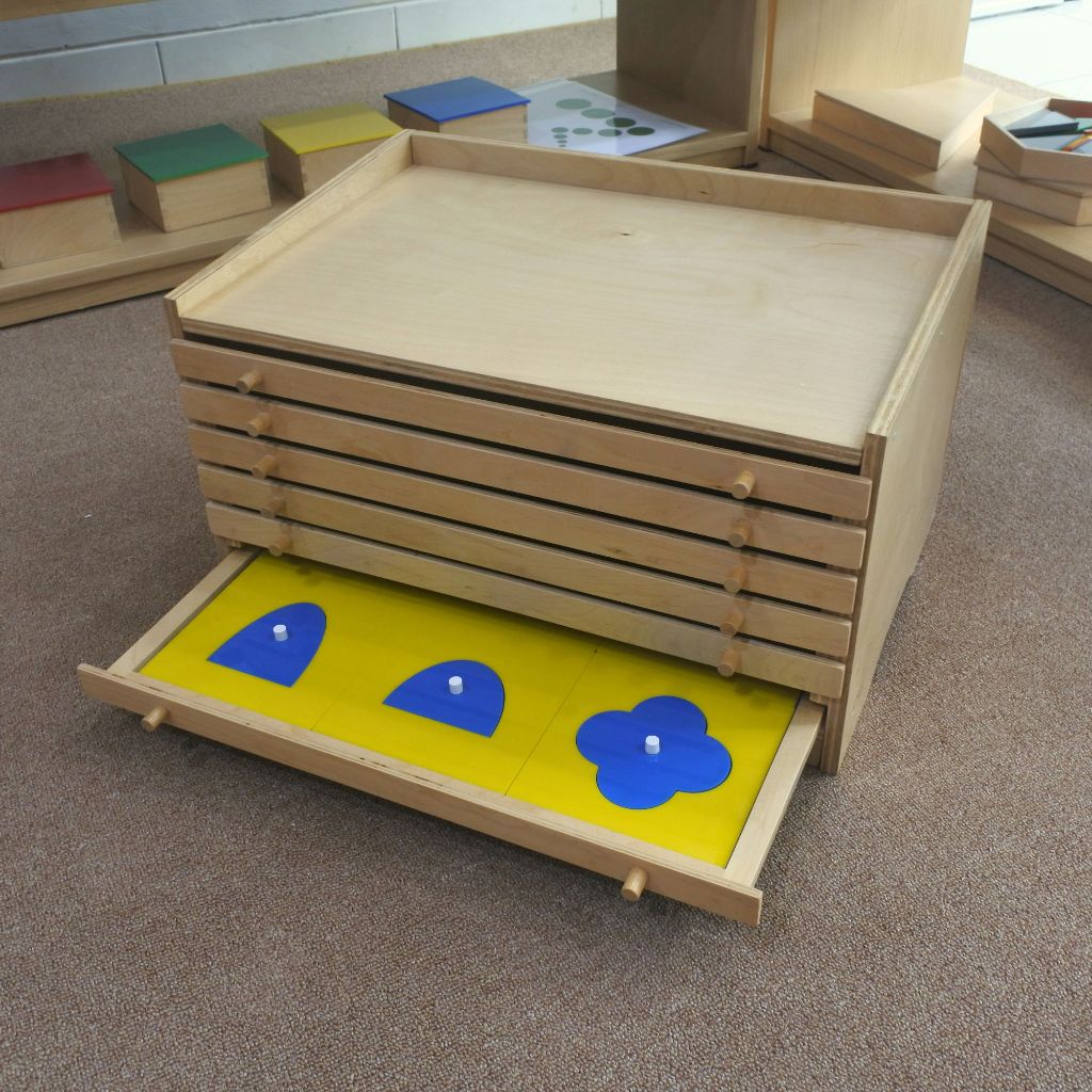 Geometric Cabinet Montessori Material