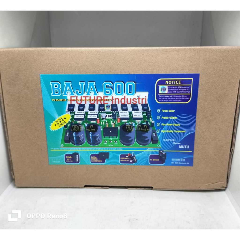 Kit Power Amplifier stereo BAJA 600 2X300W