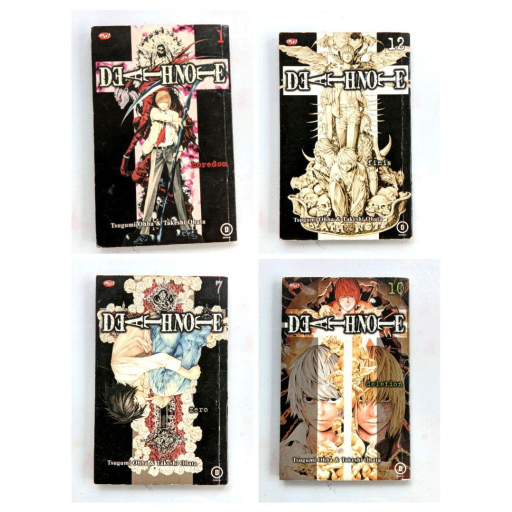 Komik Death note Vol. 1 7 10 12