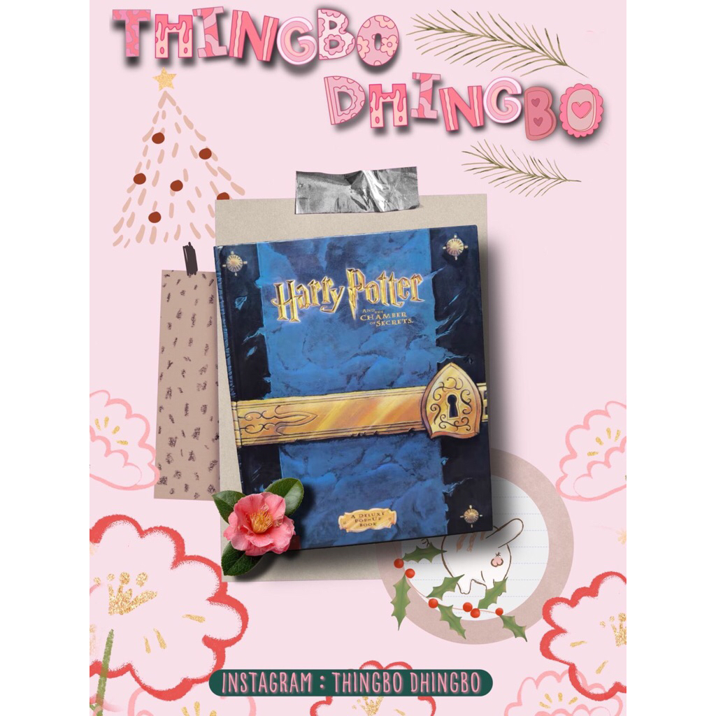 A Deluxe Pop-Up Book Harry Potter Published 2002 by Scholastic - Sangat Langka