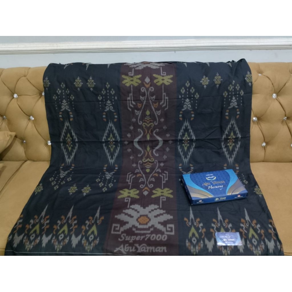 SARUNG DEWASA DAN REMAJA SARUNG ABU YAMAN KEMBANG