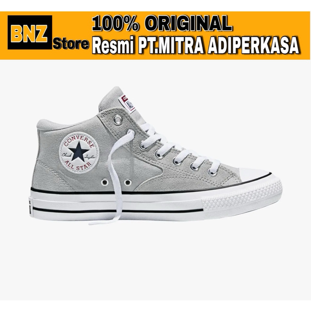 Sepatu Sneakers Pria Converse CTAS Malden Street Grey Area/White/Navy