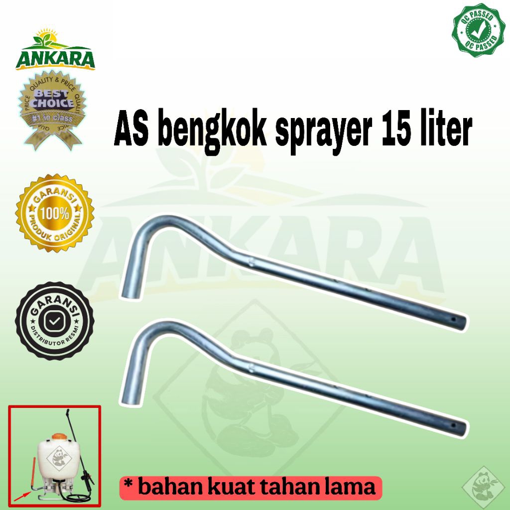 AS bengkok/ besi L/ Tuas bengkok sprayer 15 liter