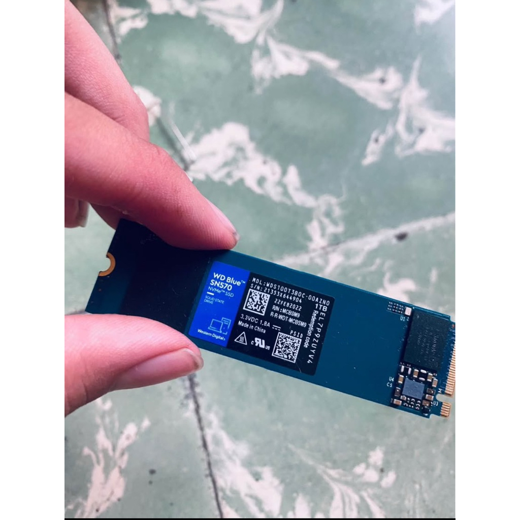 nvme 1TB Wd Blue sn570