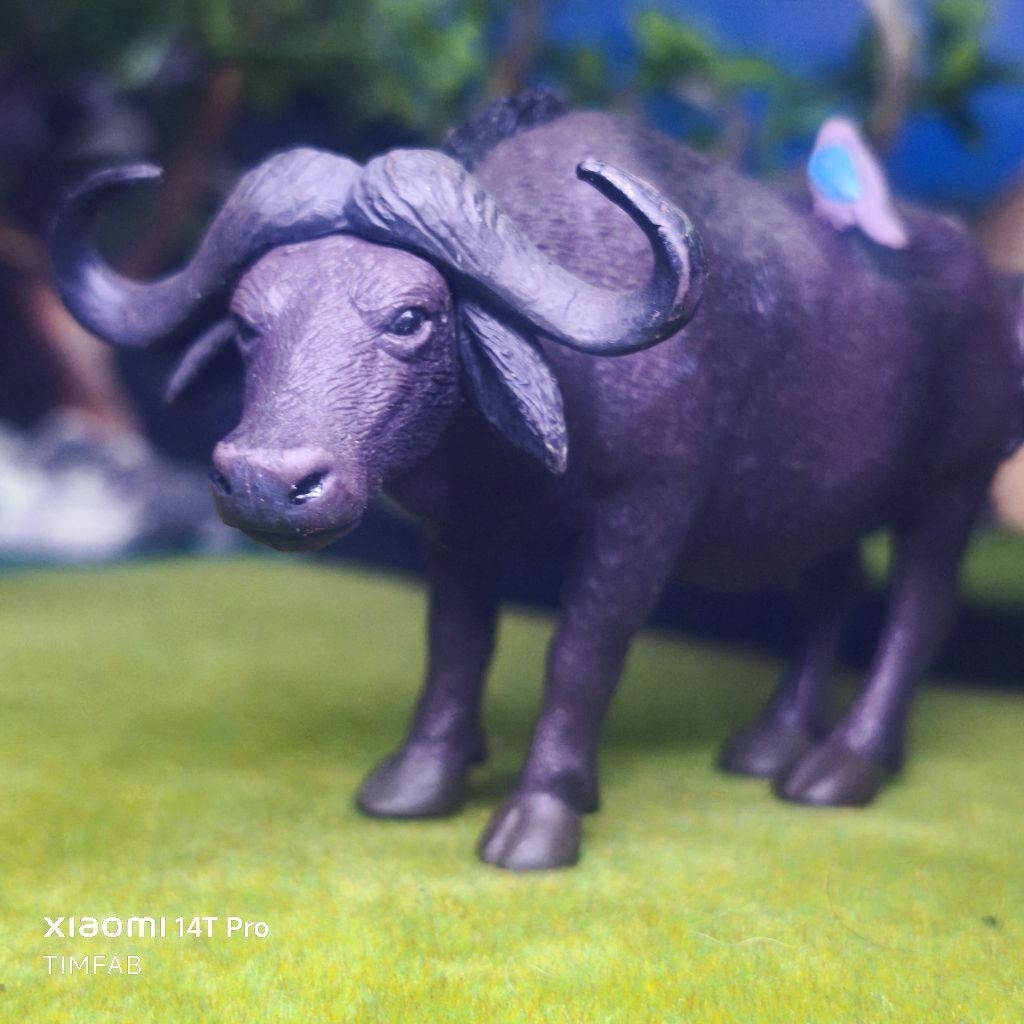 Terra by battat buffalo figure