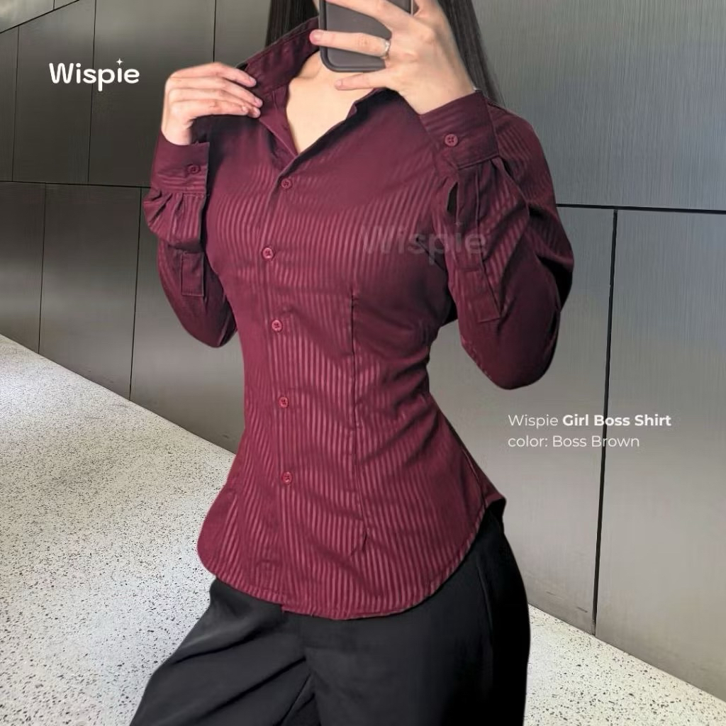 preloved wispie girl boss shirt