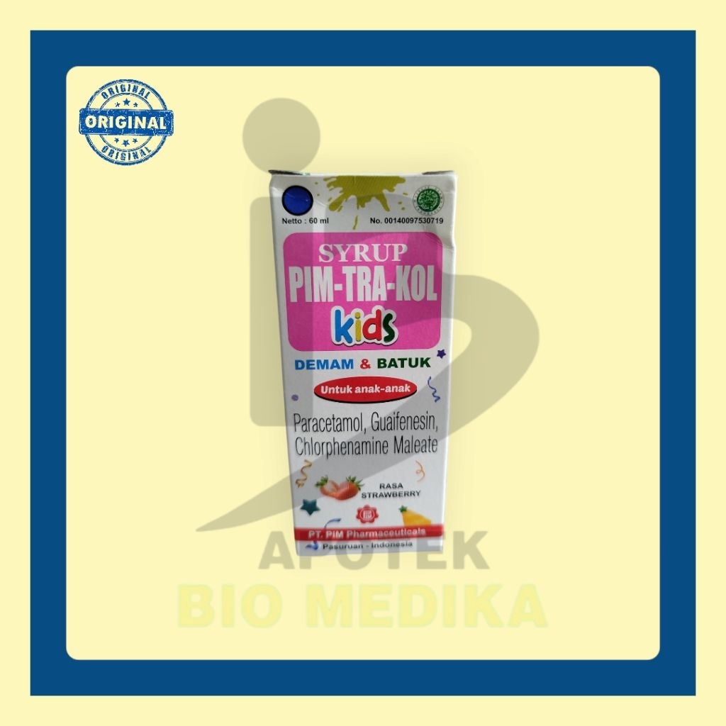 PIMTRAKOL KIDS SIRUP BATUK