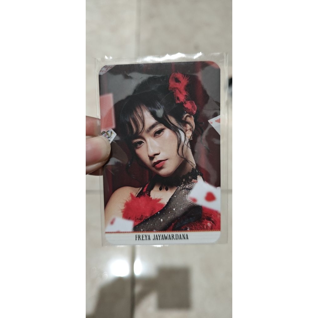 Photocard all in tour freya jkt48
