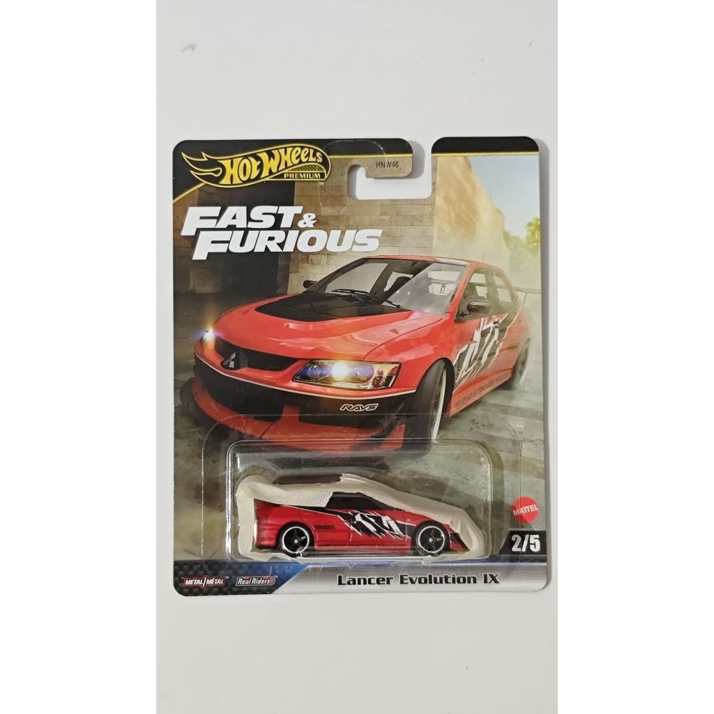 hot wheels fast & furious premium lancer evolution IX