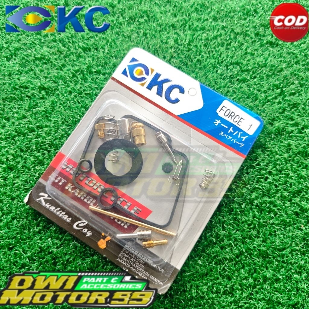 SPUYER SET PARKIT REPARKIT KARBU KARBURATOR MERK KC FIZR FIZ R F1ZR FORCE ONE ZR ASLI ORI KC