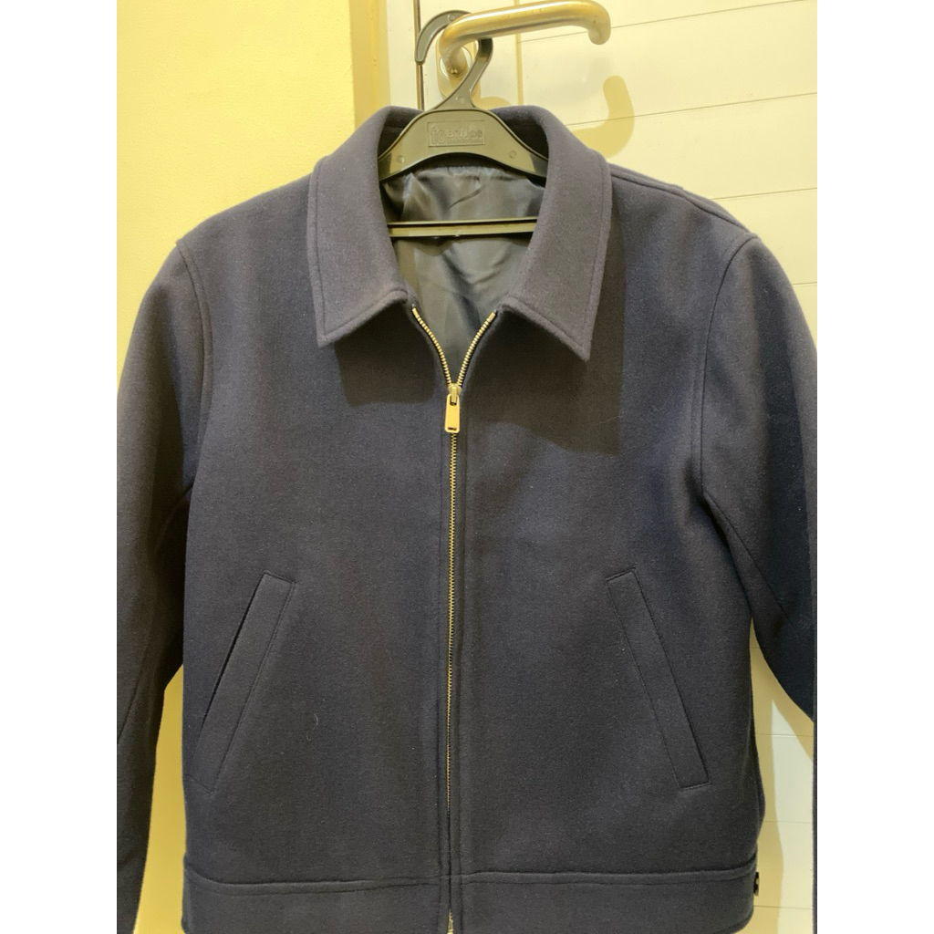 SIGNORE Wool Fiber Jacket Navy
