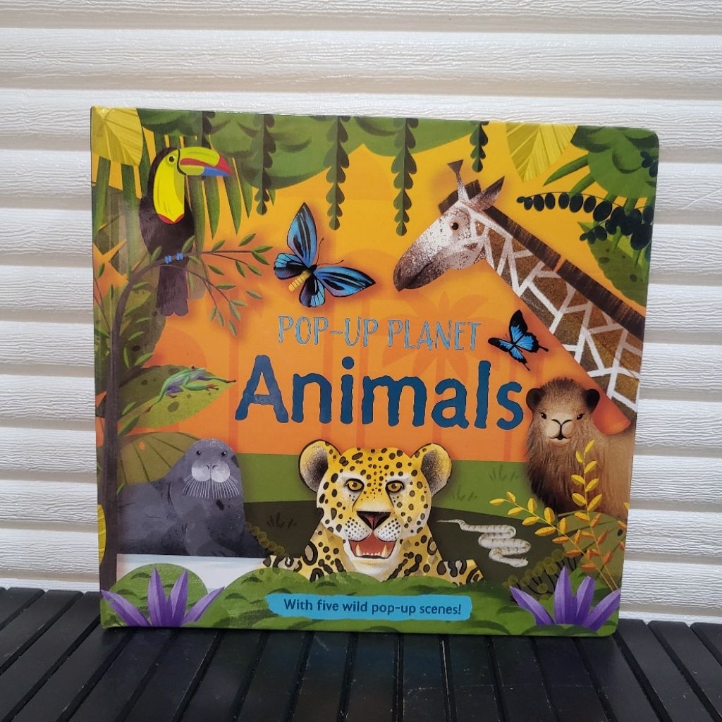 BIG BAD WOLF BOOKS • POP-UP PLANET : ANIMALS - BUKU ANAK BBW IMPORT
