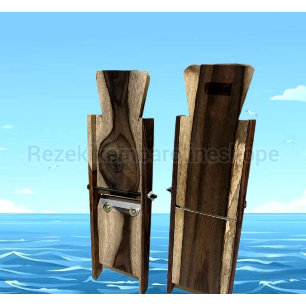 Alat Pembuat Kripik Singkong Pisang Kentang Dari Kayu/Alat Pengiris Keripik/Parutan Keripik