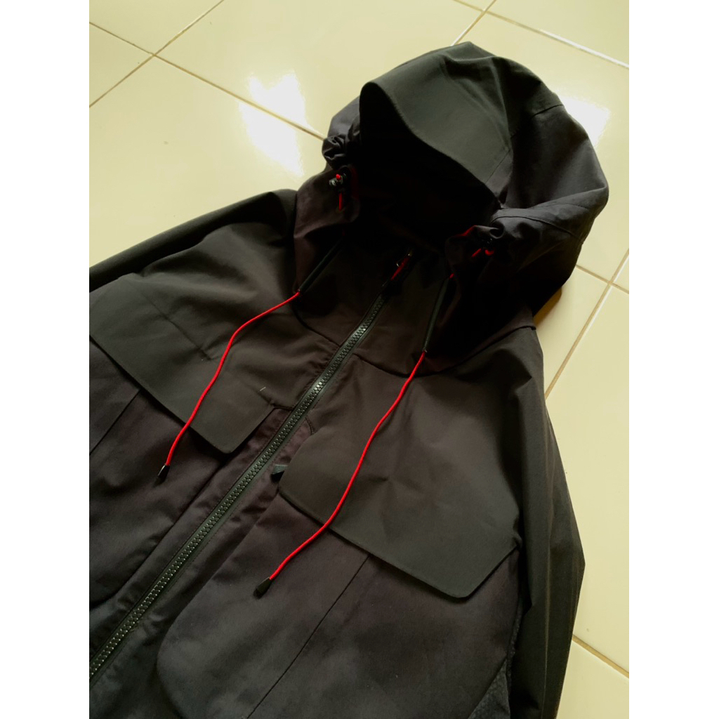 center pole / cp x techwear technology / alternatif montbell stroom parka jacket