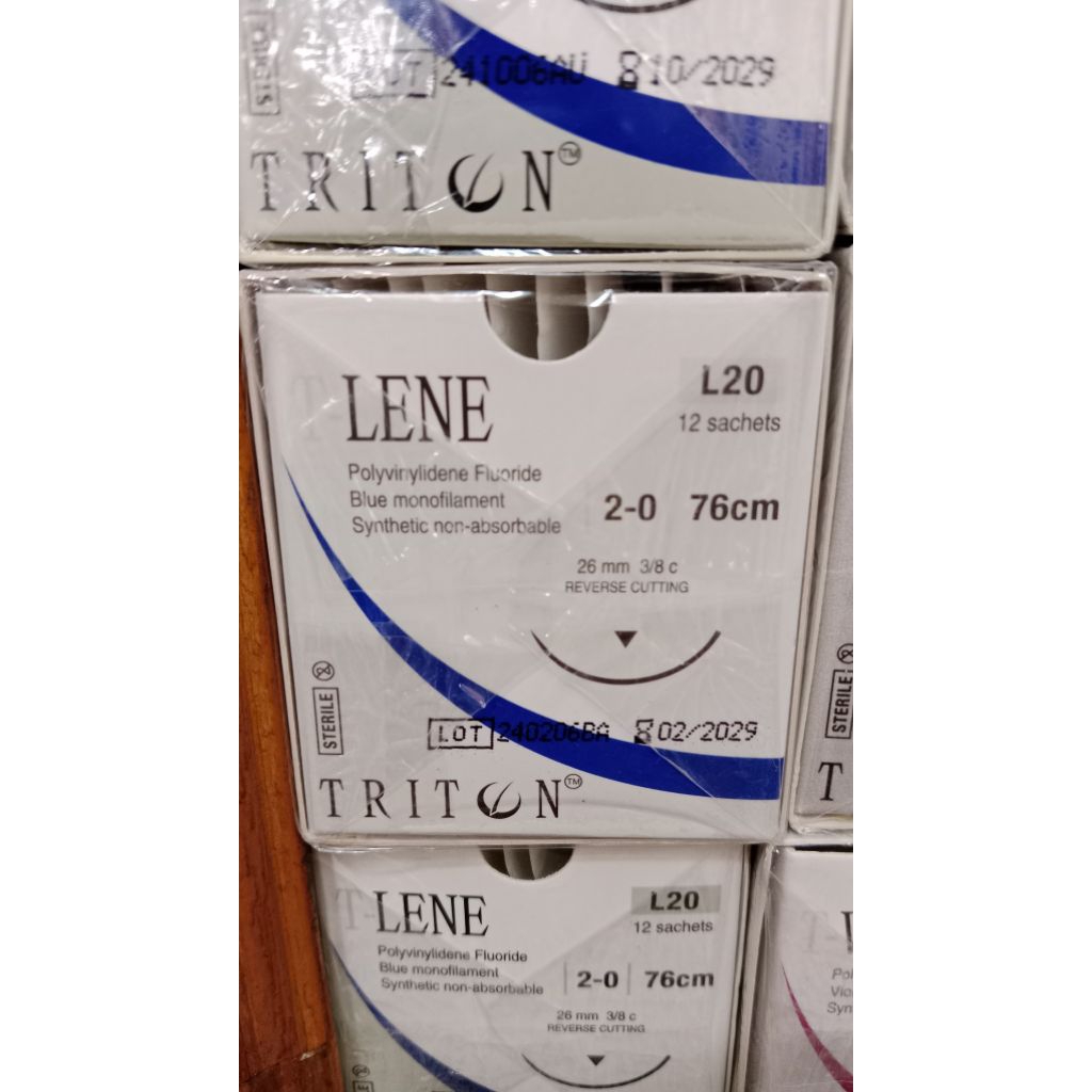 benang t lene 2 0 taper ready stok